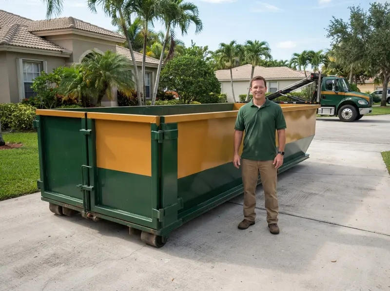 20-Yard Dumpster Rental in Miam, FL