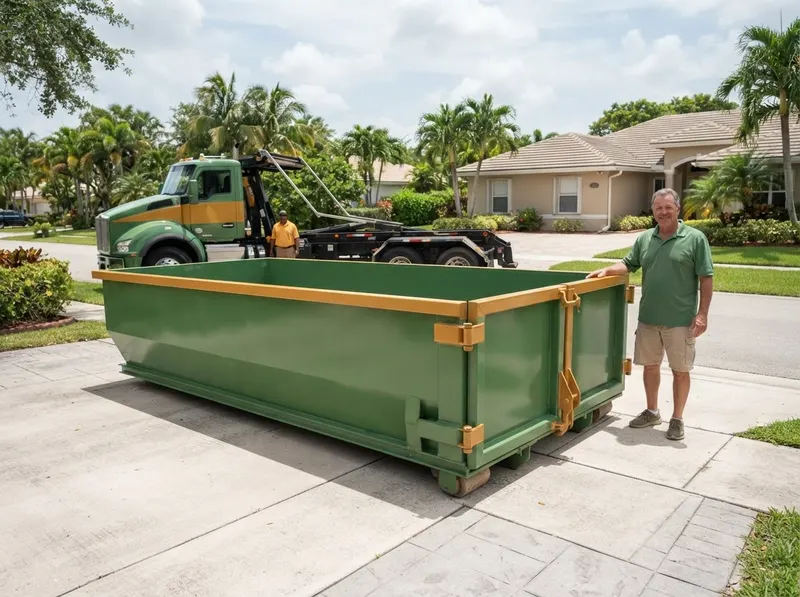 40-Yard Dumpster Rental in Miam, FL